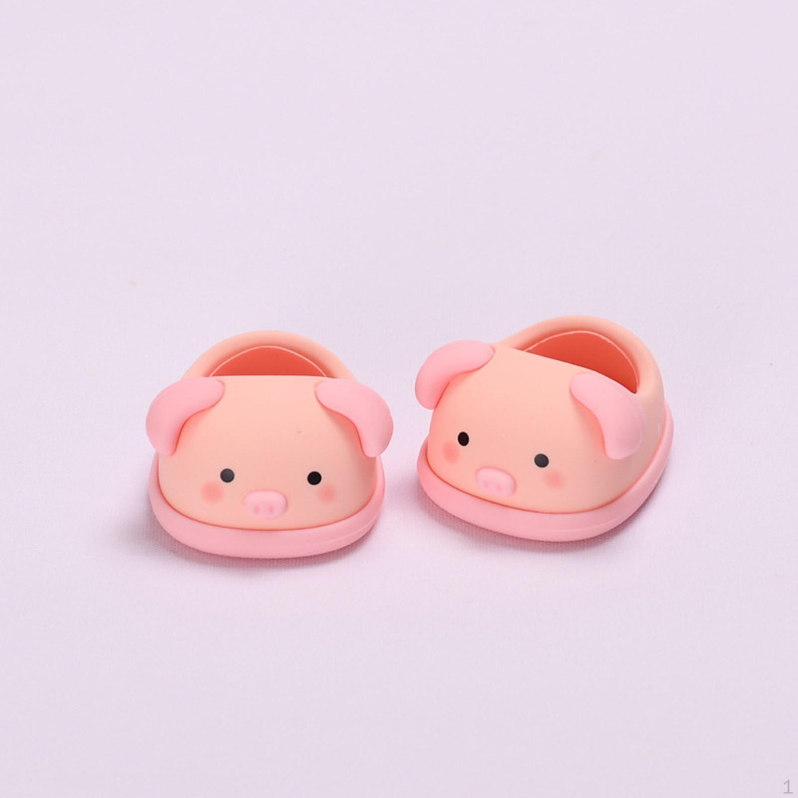 

Уютная кукольная обувь для кукол ростом 17 см - идеальный подарок детям pig