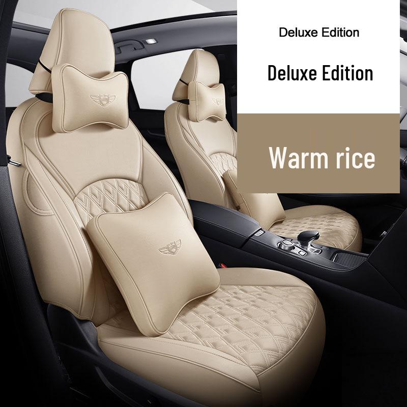 Infiniti Genuine Leather Seat Cushion for FX Series - Full Coverage, Five-Seat Car Seat Cover
