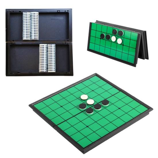 Ecolucky Lucky Distribution Portable Magnetic Othello Game Foldable Board Game, Popular Korean Game