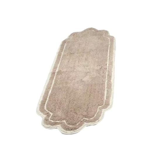 Bathroom Rug Soft Absorbent Plush Floor Mat Anti-Slip Bath Rug Quick Dry Machine Washable Long Mat for Bathroom Tub Sink Toilet