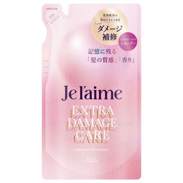 Kose - Je l aime Extra Damage Care Layered Shampoo Refill 340ml