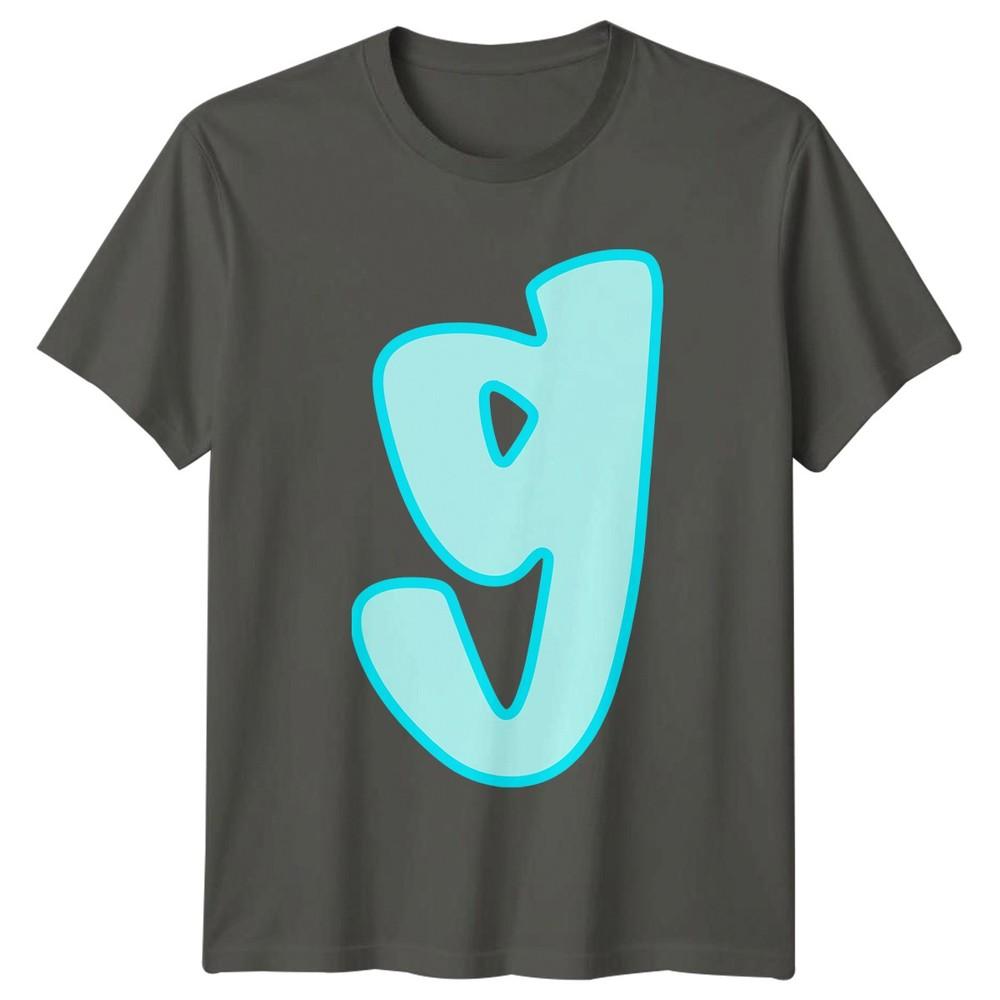 G Letter Alphabet Single Letter Unisex Unisex Unisex TShirt Initial Design S