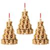 Stacking Animal Pendant Animal Christmas Tree Pendant 2D Acrylic Hanging Decoration for Xmas Tree Backpack Keychain Car