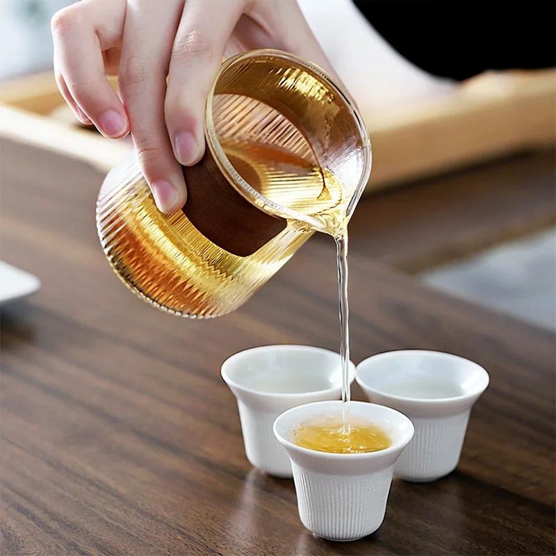 Teaset Teapot Traveller Teaware Ceramic Portable Sets with Carring Cases with Small Glass Filter Flower Set