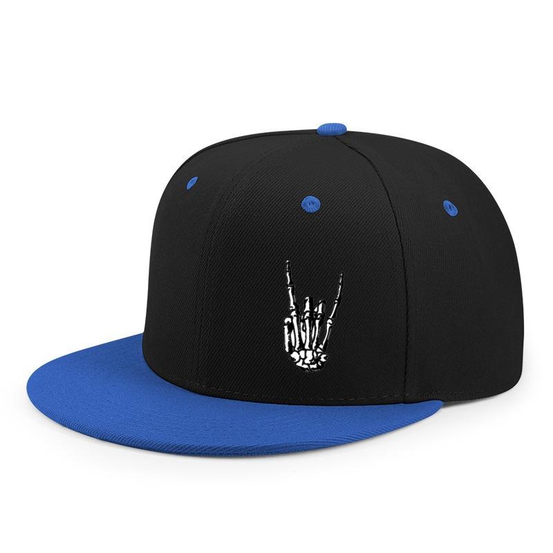 Chapeaux Hip-hop unisexes imprimés avec doigts squelette, casquettes de Baseball décontractées réglables pour l'extérieur,