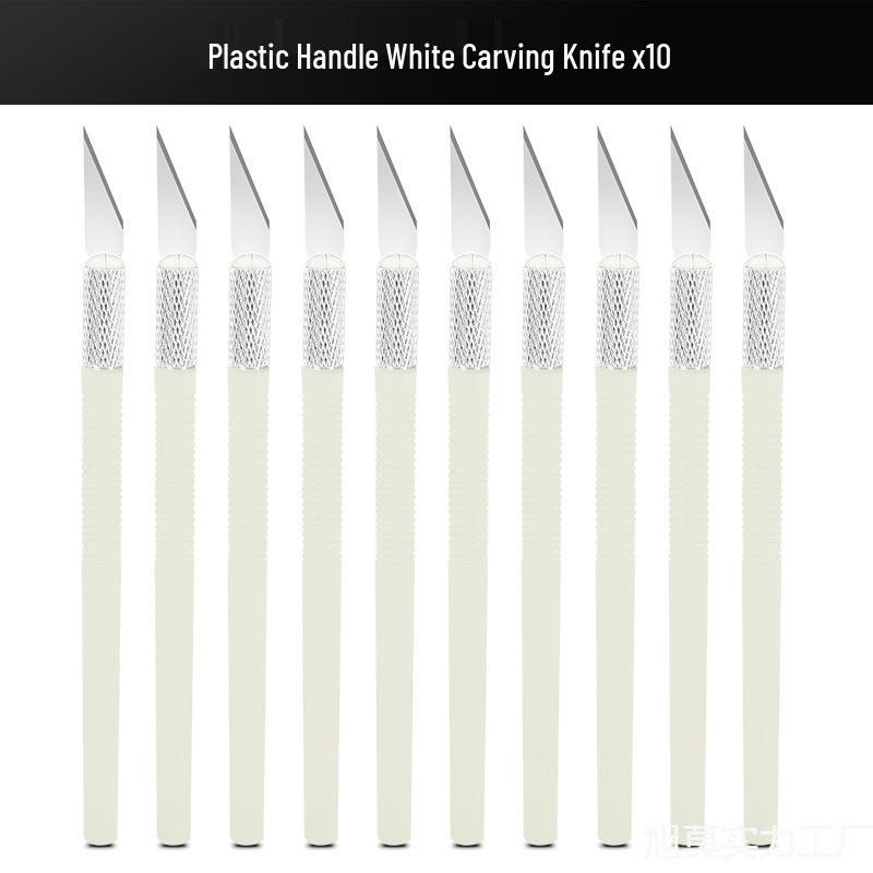 Wood & Paper Carving Knife Set - Compact Utility Knives for Art & Crafts, Journals, and Student Projects