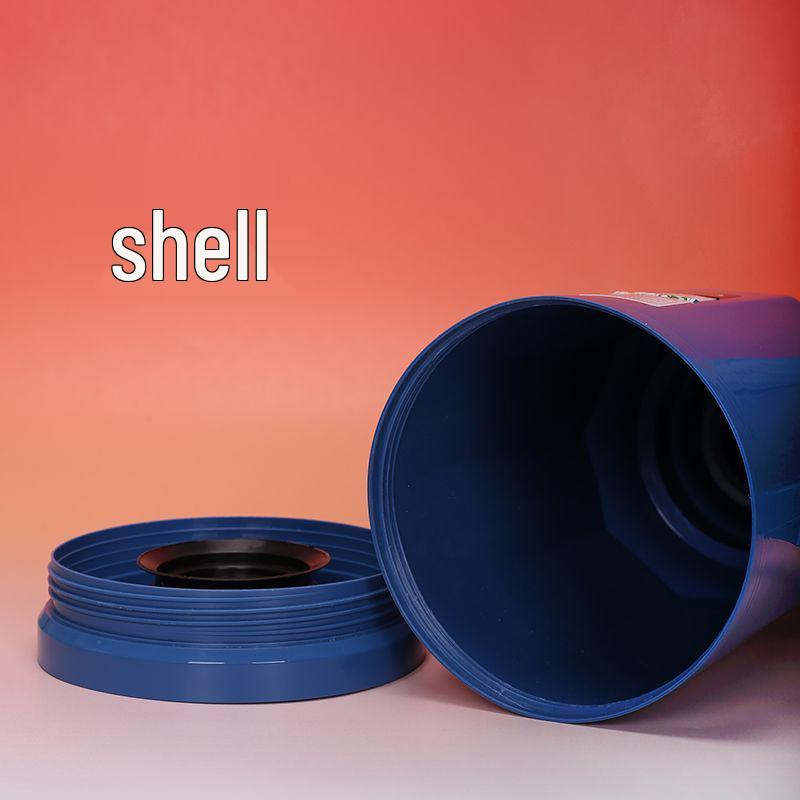 Compact Insulated Thermos - Perfect for Office or Dorm Use Shell [Random Color]