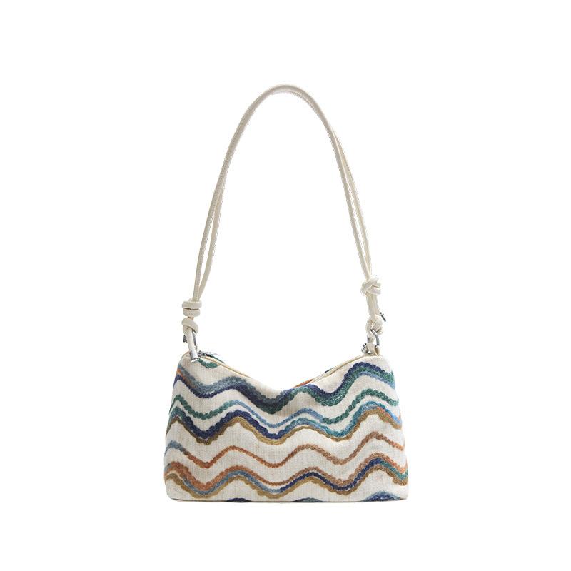 Spring Leisure Bag Travel Beach Vacation Bag Single-shoulder Bucket Bag