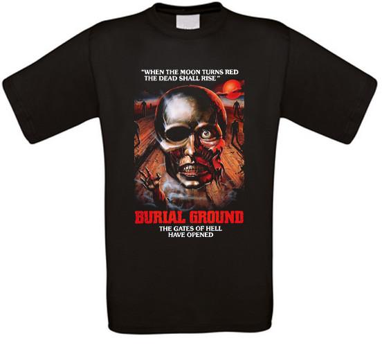 Burial Ground Notti Del Terrore Return of The Zombies Horror Cult T-Shirt L