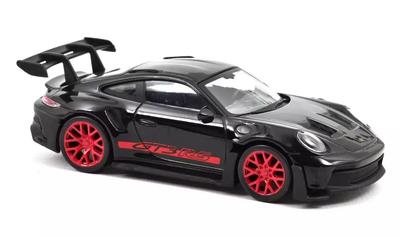Norev 1/43 Scale Porsche 911 992 GT3 RS 2022 Black/Red NOREV 911 GT3 RS Jet-Car Diecast Car [Parallel Import]