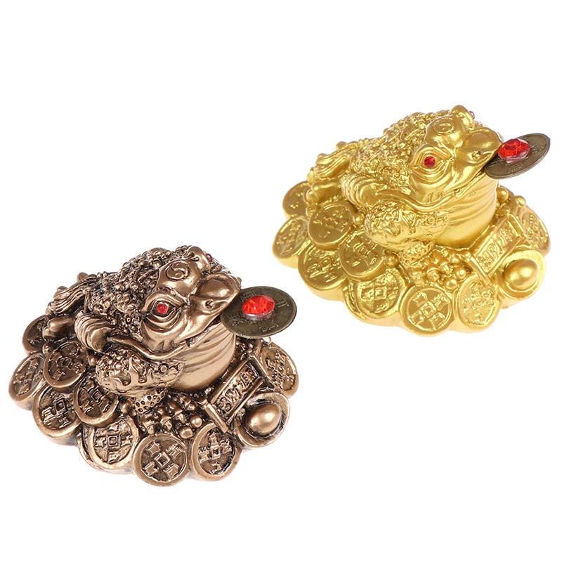 Chinese Amulet Toad Frog Feng Shui Yin Yang Home Office Decor  Vintage Protect Charm Talisman Powerful Wealth Success Health Lucky Jewelry Unisex