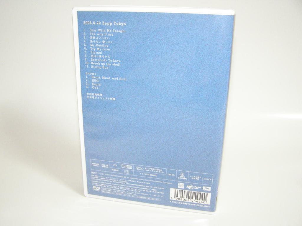1. LIVE TOUR 2006 Mind and ~Heart, Soul~ [DVD]