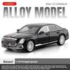 1/24 Hongqi Golden Sunflower Guoya Ornament Pull Back Car Toy Simulation Alloy Car Model