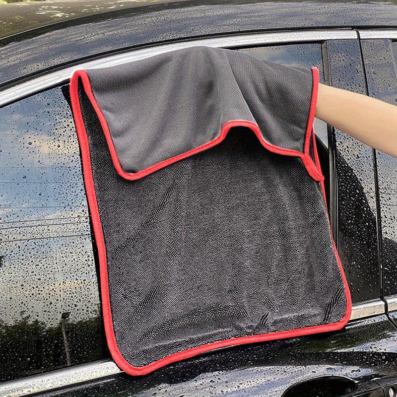 Großes 23,62*35,43 Zoll Auto-Trockentuch: Luxuriöse Mikrofaser-Autotücher, Schnelltrocknend und Streifenfrei, Geeignet für Autos, LKWs, Boote und Wasserfahrzeuge