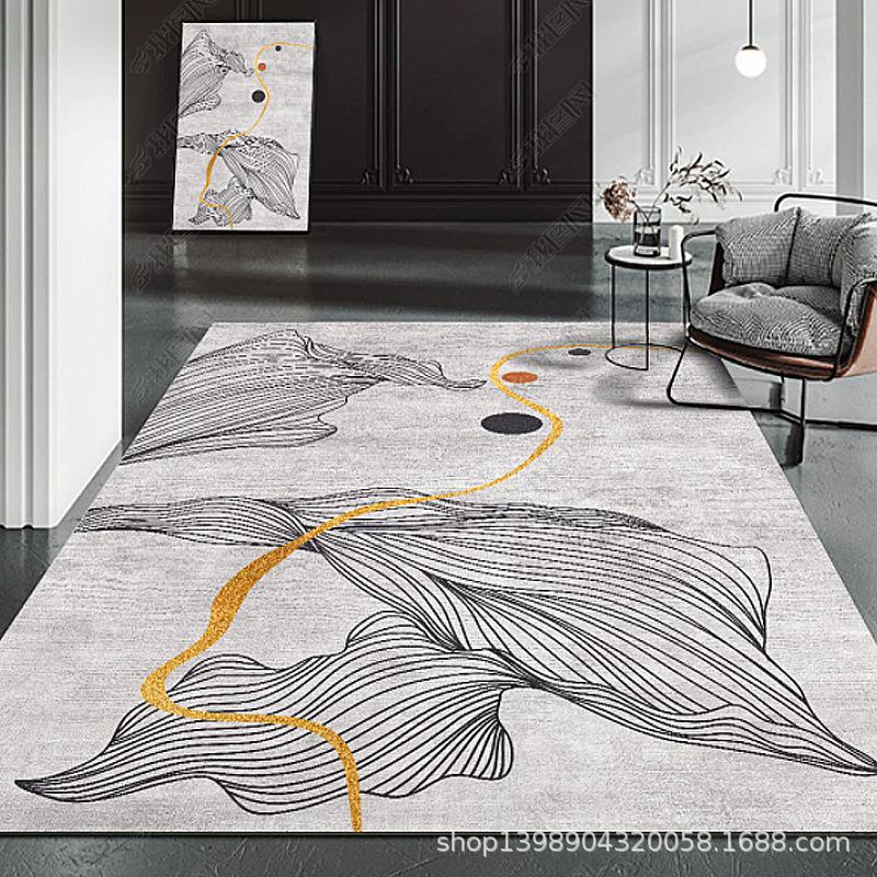 

Living Room Carpet Modern and Simple Bedroom Floor Mat Household Large Carpet 80 * 120Cm