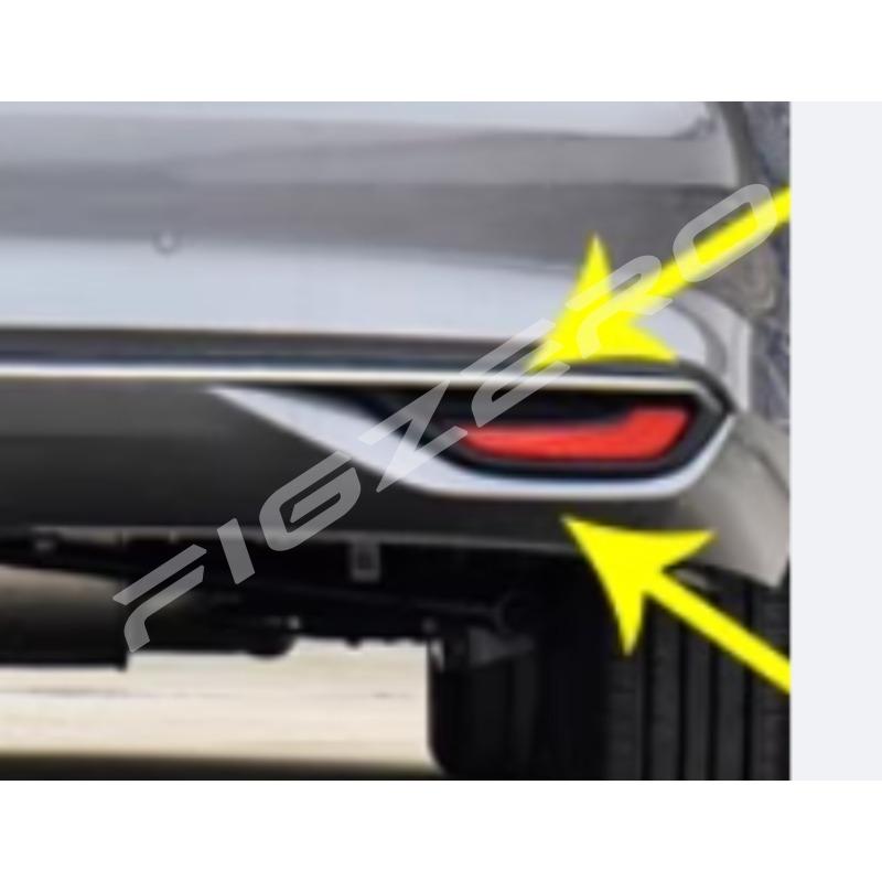 Red Rear Bumper Bar Reflective Trim Sheet False Light Warning Strip Plastic Left Right for Buick Verano Pro Right