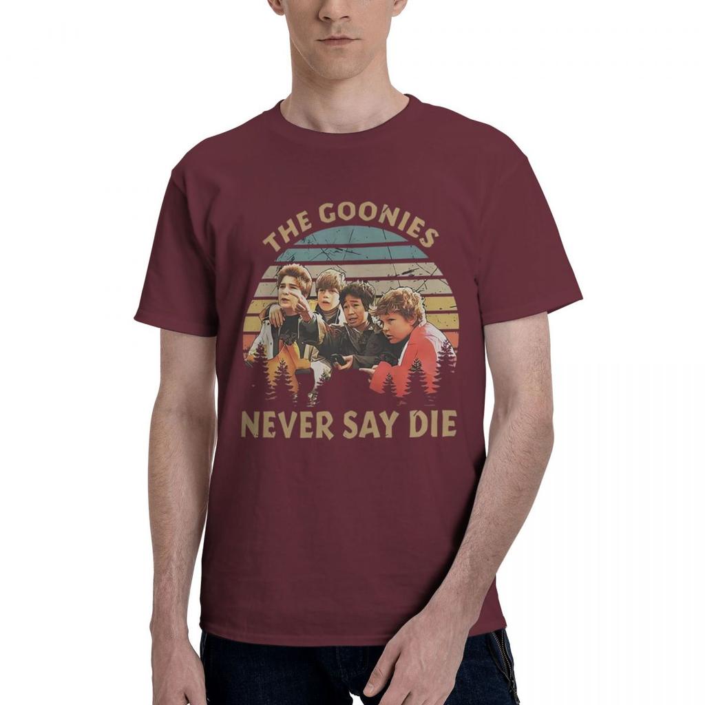Never Say Die GooniesInspiriert 100% Baumwolle Lässig Atmungsaktiv Bequem Niedlich Neue Geschenke Und T-Shirts Herren Oberteile