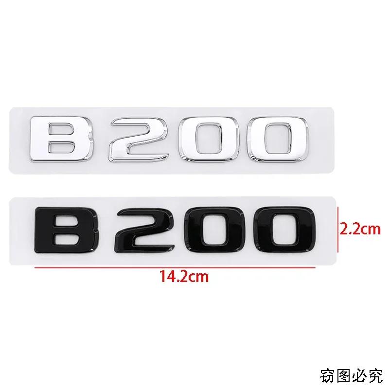 CUVJF1 Modified Car Fender Side Sticker Badge Rear Tail Emblem Styling for Mercedes Benz B180 B200 B220 B250 B260 Accessories