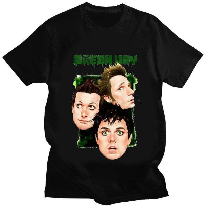 Green Day 'American Idiot Albuum Cover' tricouri unisex femei tricouri supradimensionate noutate amuzant streetwear vara confortabil tricou