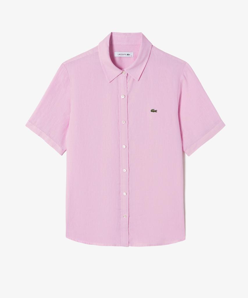 LACOSTE Women'S New Regular Short Sleeve Shirt Cf139E-56G Z4H