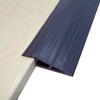 1PC 1m/39.37inch Wood Floor Transition Strip Edge Closing Strip Floor Seam Wear-Resistant Soft Plastic Flat Buckle Dge Threshold