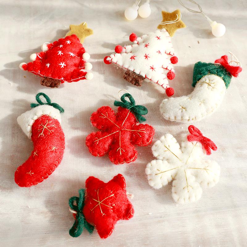 Felt Christmas Tree Decoration Pendants