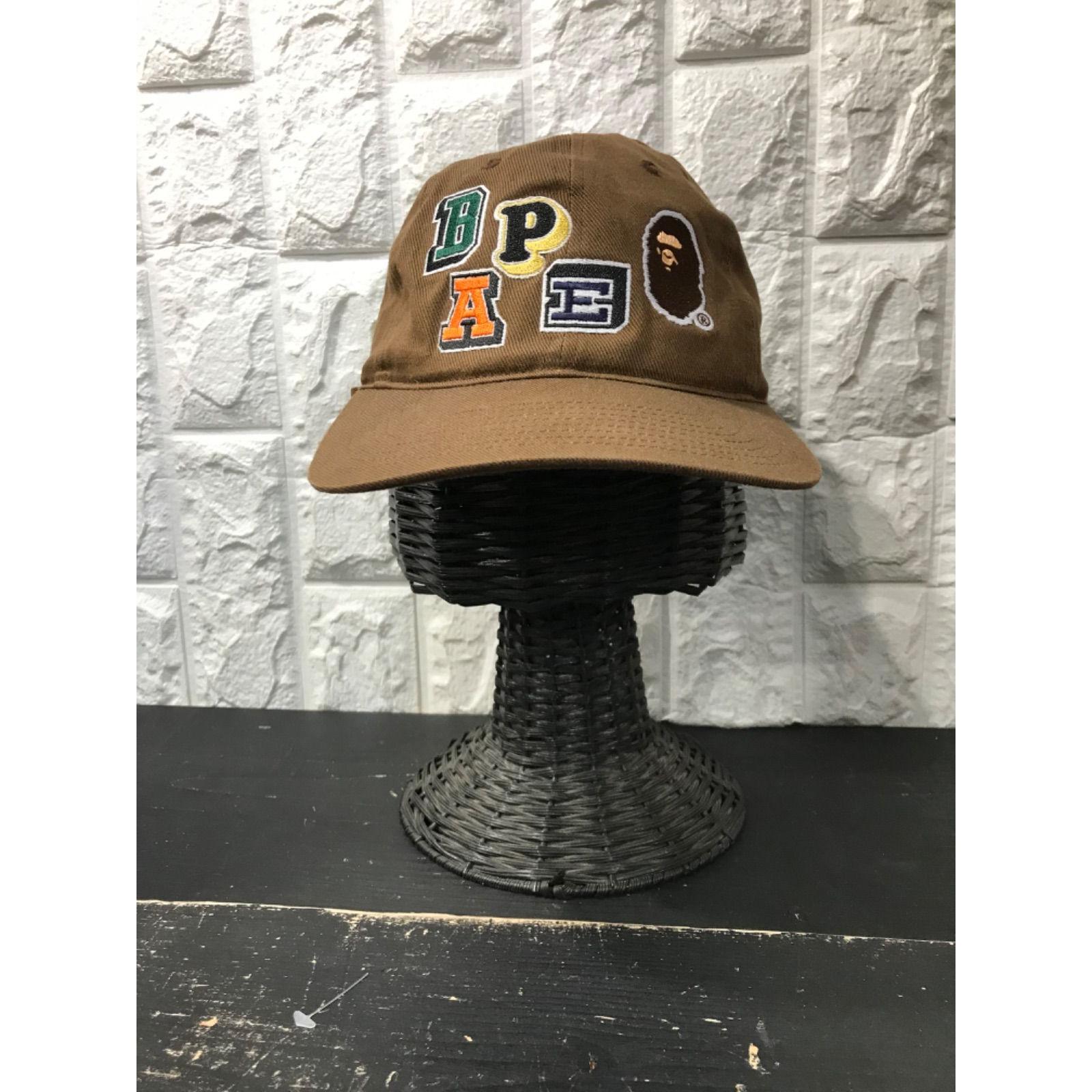 Used A Bathing Ape MULTI FONTS PATCH PANEL CAP