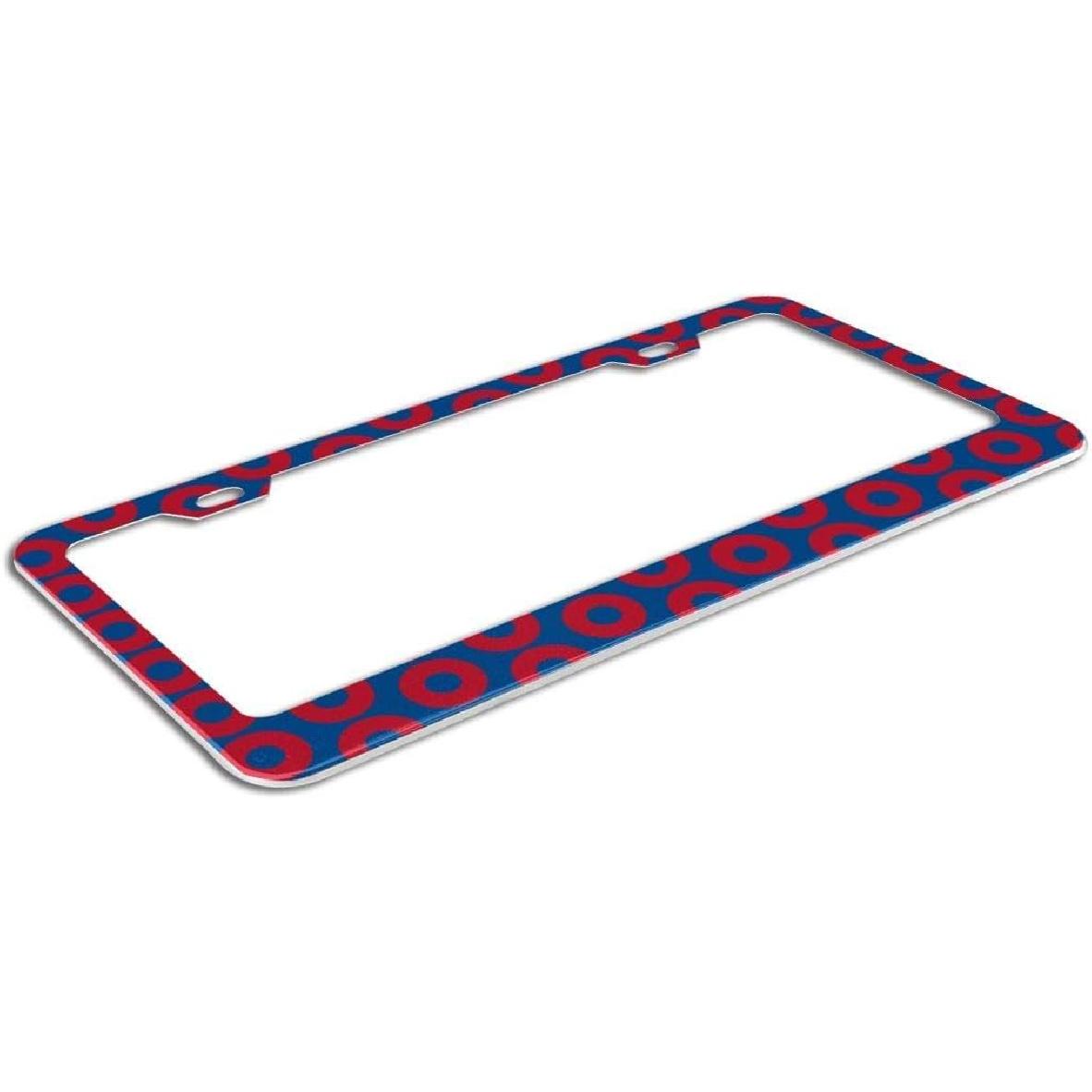 Phish Circles Car License Plate Frames for Men Women Metal Frames Funny Cars Plates