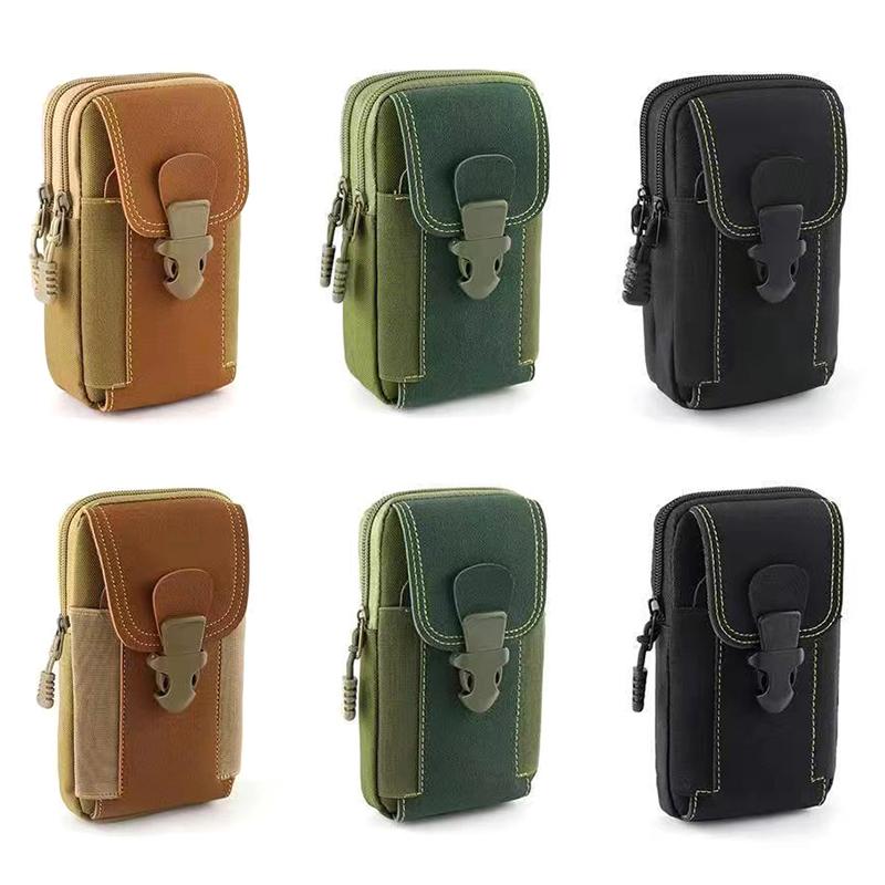 Buy Canvas Waterproof Mobile Phone Bag Wallet Case Belt Pouch Coin