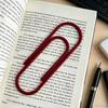 3D Printed Giant Paper Clip, Large Paper Clip Shape Bookmark, Extra Big Paperclip Book Marker Decoration, Gift for Reading Lovers