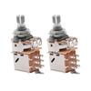 Musiclily 15mm Push-Pull Pot, Metric, 250k, A-Curve, for Electric Guitar/Bass (Pack of 2)