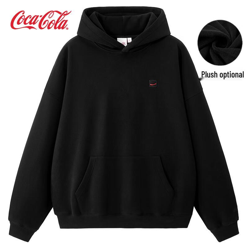 Coca-Cola Men's Embroidered Hooded Sweatshirt