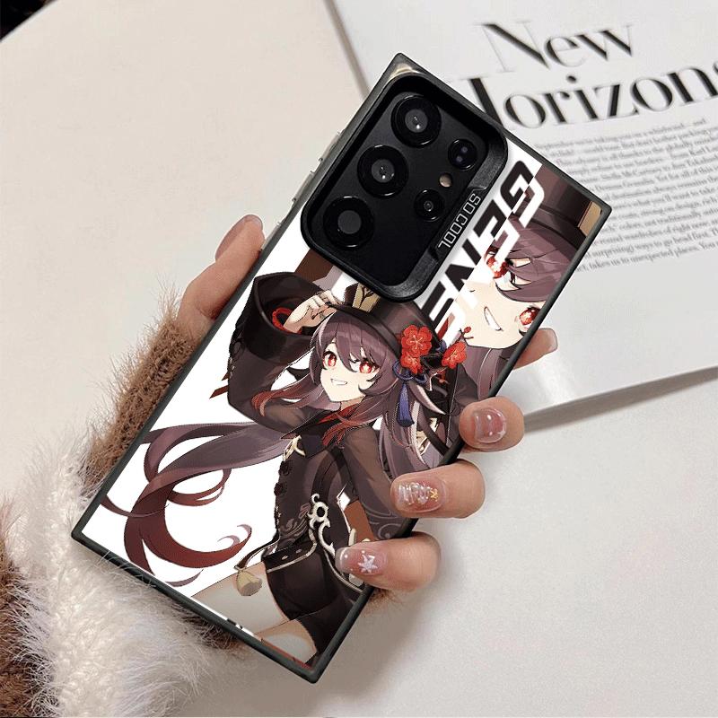 

Genshin Impact Desgin Shockproof Phone Case for Samsung Galaxy S26 Edge S25 Ultra S24 FE S23 Plus S21 Cover Anti Fall Fundas Samsung S26 Ultra