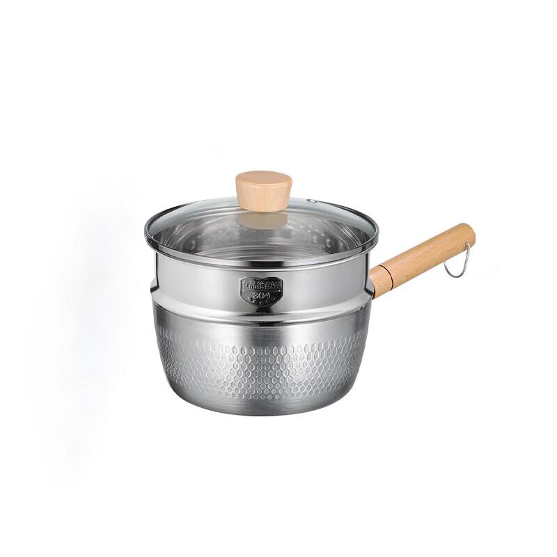 Chui Da Huang 20cm Non-stick Yukihira Soup Pot with Steamer