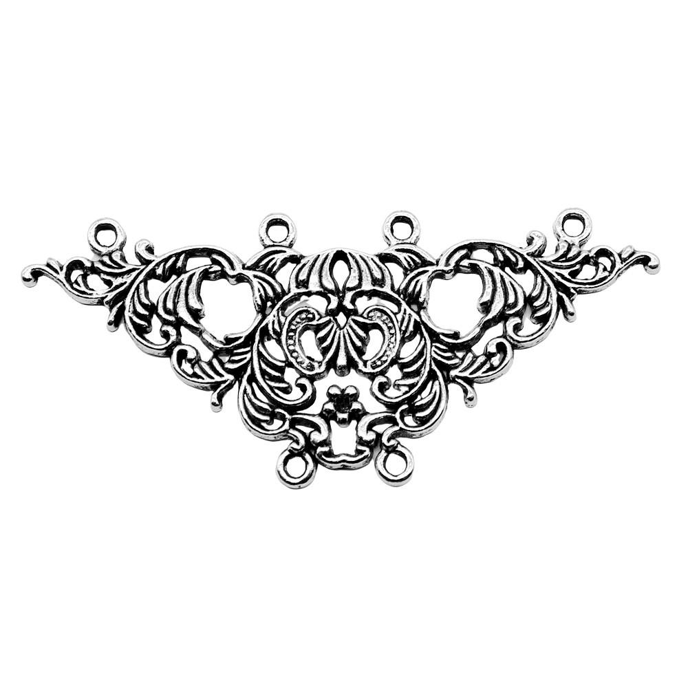 Accessories Parts Curved Necklace Connector Minimalist Jewelry Components QA013