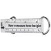 2Pcs Double Sided Scale Horse Weight Tape PVC Animal Husbandry Tool Farm Measuring Tool  Farm Use