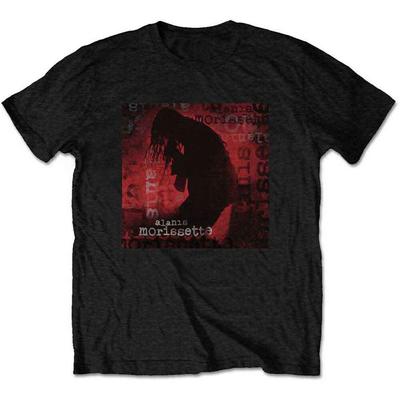Alanis Morissette 'Ironic Silhouette' Black T Shirt - NEW Unisex T-Shirt
