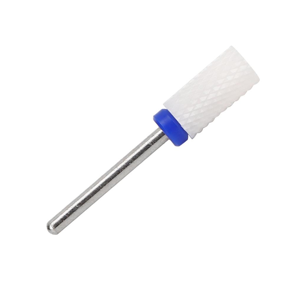 Grinding Head Cylindrical Flat Tip Shape Ceramic Electric Grind Machine AccessoriesMedium Grained M