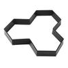 Manually Floor Pavement Lawn Decoration Variety Shapes Beton Brick Maker Concrete Molds Cement Mould DIY Garden Path