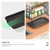 2 Tier Dish Drying Rack Drain Board Set Tableware Drainer Kitchen Countertop Storage Rack Cup Holder Knife and Fork Holder
