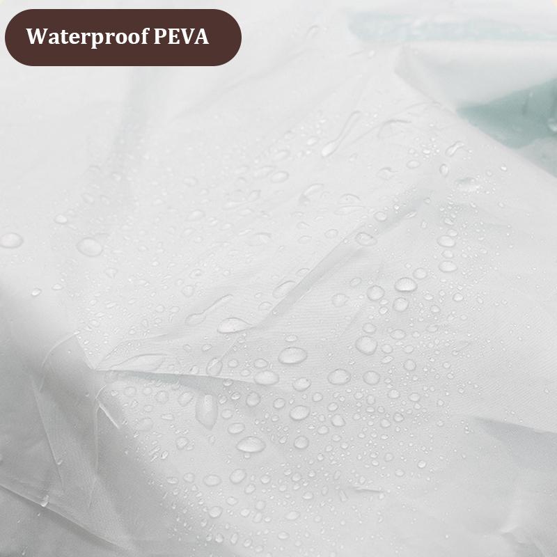 Waterproof Shower Cap Double Layer Elastic Shower Hair Cover Women Supplies For Kitchen Bathroom Shampoo Caps Bathing Hat