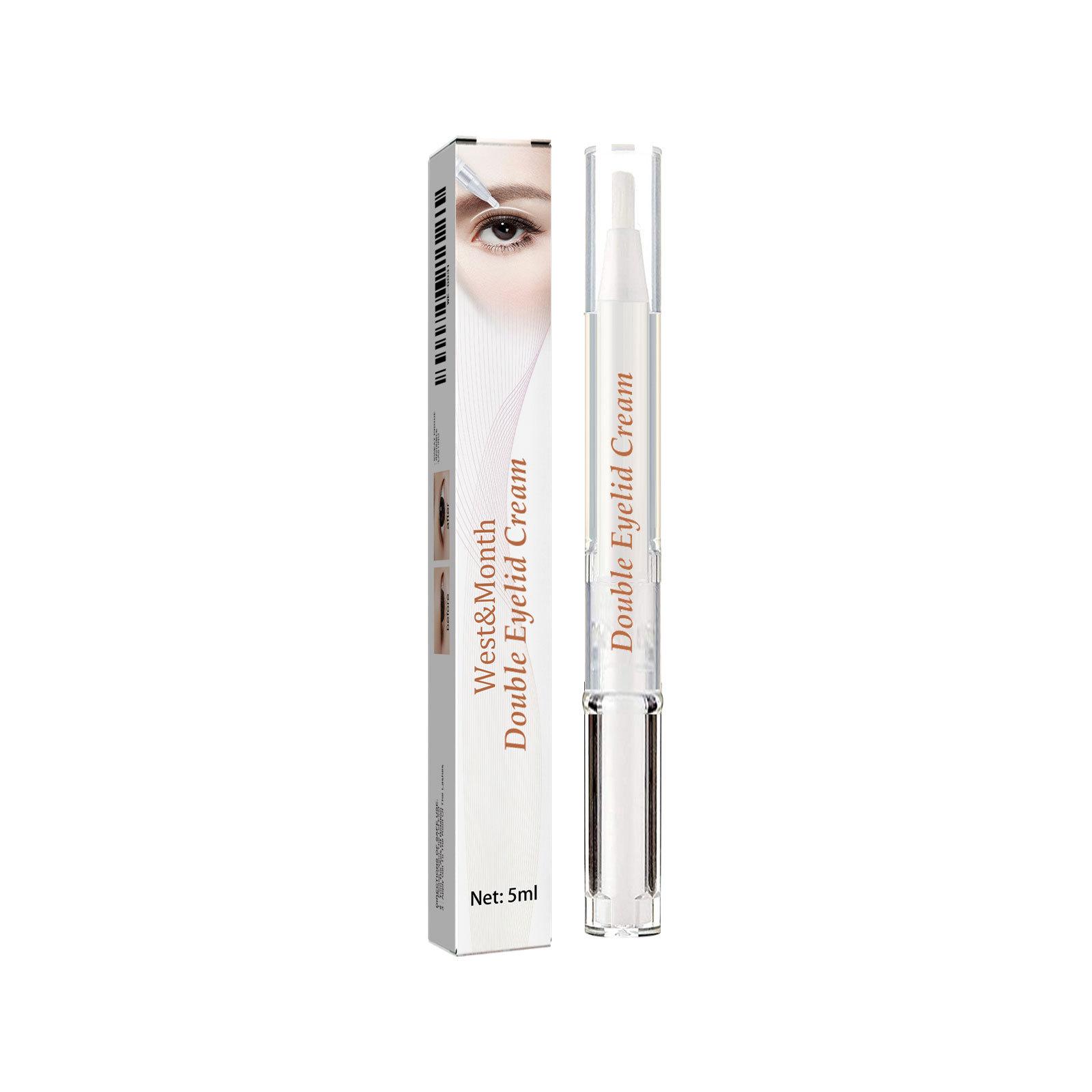 

Double Eyelid Shaping Cream - Long-Lasting Waterproof, Naturally Invisible, Vitamin C & Glycerin Formula for Big Eyes, Waterproof Beauty Cream 5ml