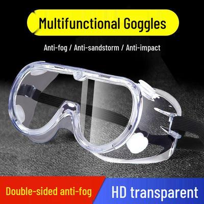 Four-Pillar Anti-Splash Prescription-Compatible Anti-Fog Protective Goggles