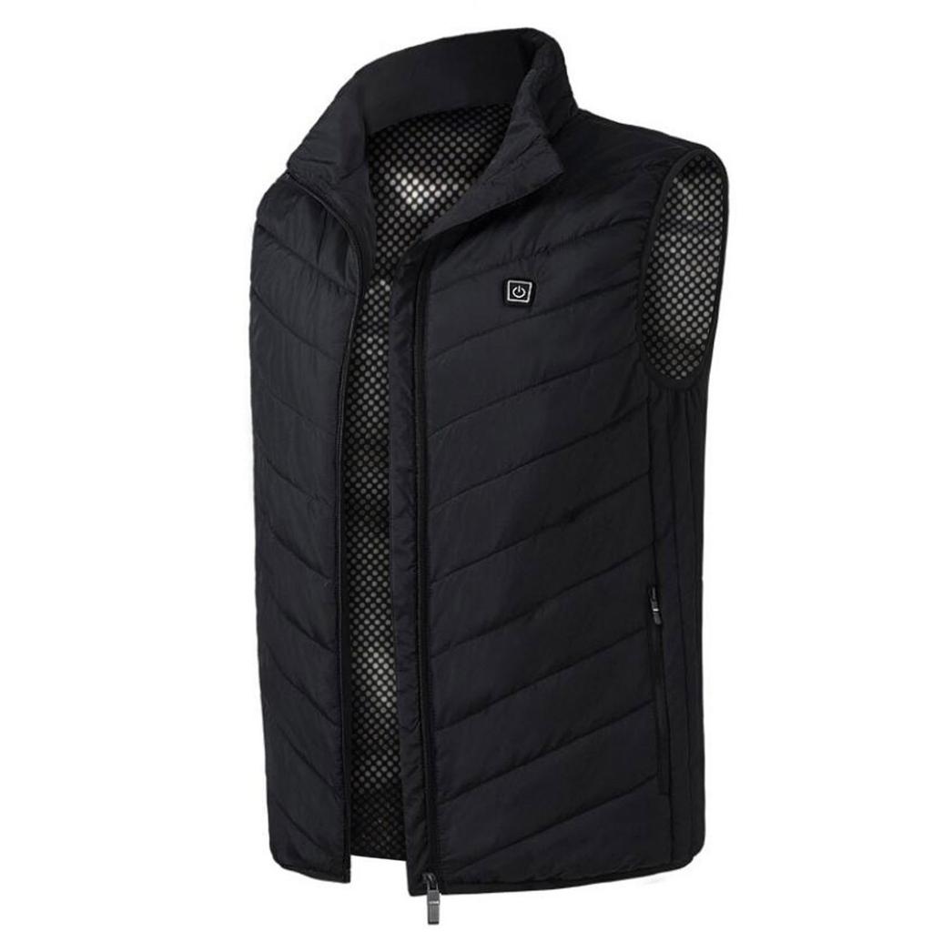 Outdoor Warm Clothing Heated For Riding Skiing Fishing Charging Via Heated Coat