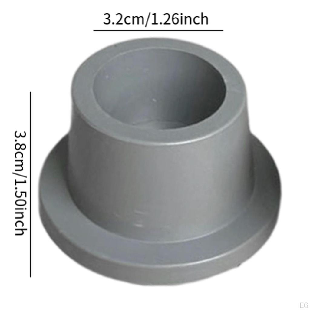 4 Stück Ersatzfüße für Duschstuhl Gummispitzen Rutschfest Verschleißfest Hochfest