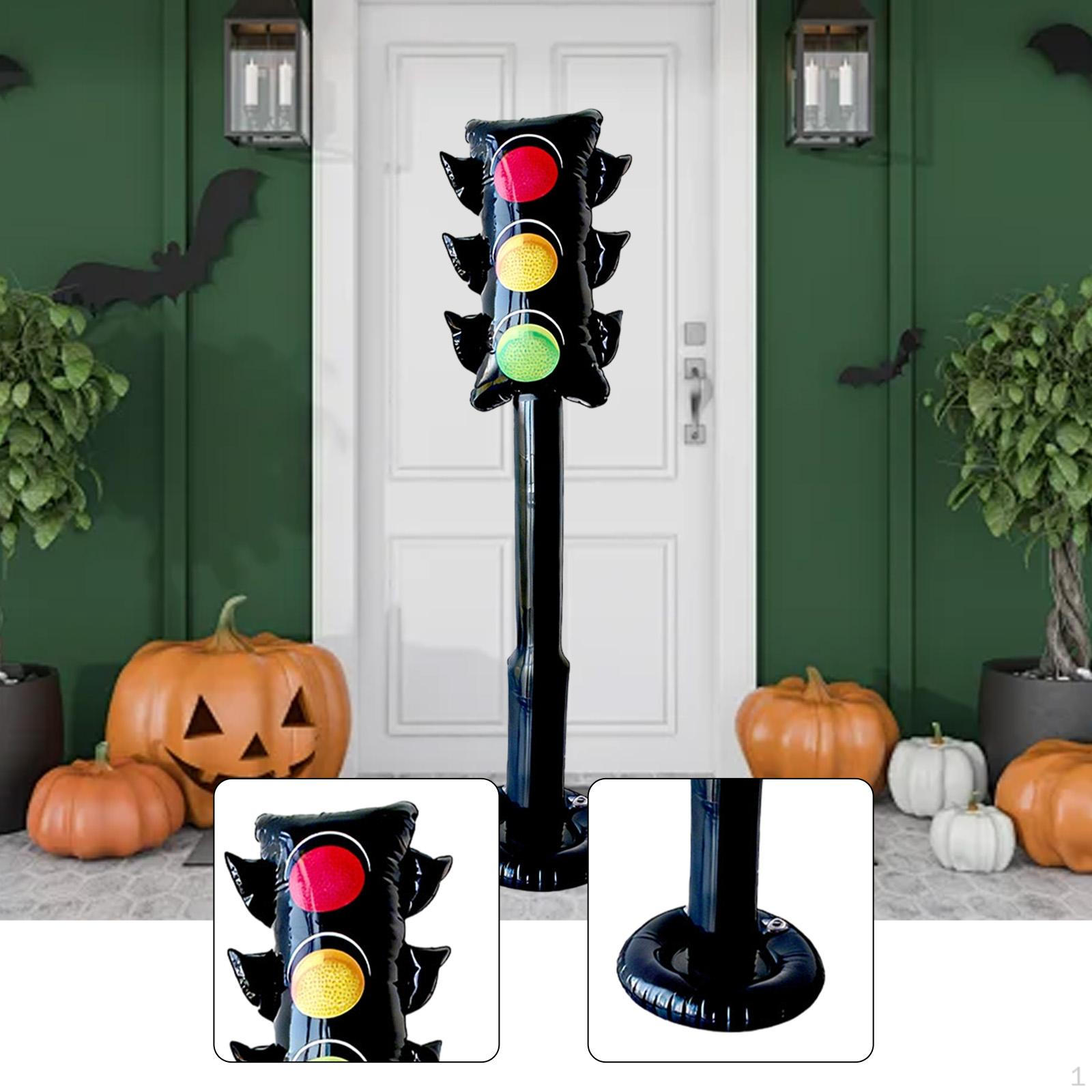 

Traffic Stoplight Light Balloon Fun Educational Portable Assembly Inflatable PVC