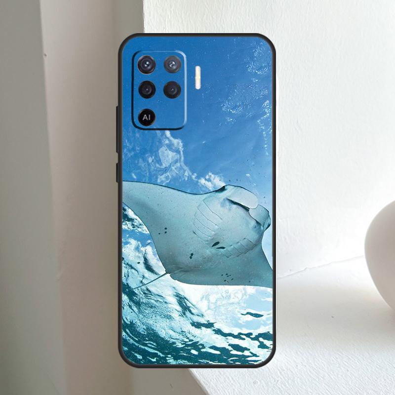 

Animal Manta Ray For OPPO A80 A60 A40 A5 A6 Pro A15 A17 A57 A16 A76 A96 A18 A38 A58 A78 A98 A54 A74 A94 Case OPPO A80 5G