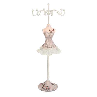 Schaufensterpuppe Kleid Schmuckständer Modell Kleid Ohrringe Halskette Schmuck Organizer Dekorativ