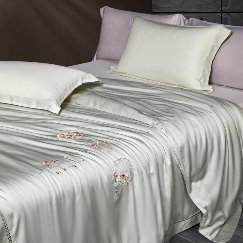 BGM Premium 100S Silk Satin Suzhou Embroidery Quilt