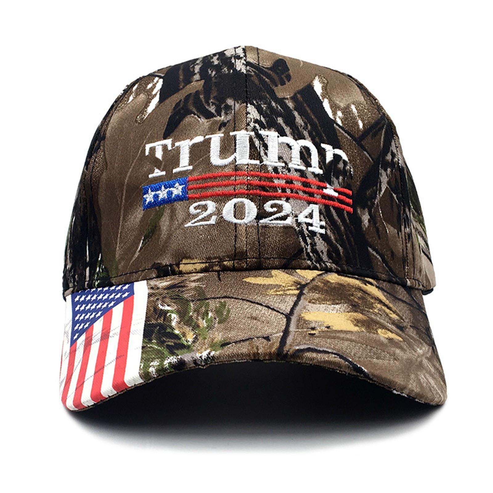 

Шляпа 2024 Дональд Шляпа 2024 MAGA Keep America Great Hat Регулируемая бейсболка с вышивкой США